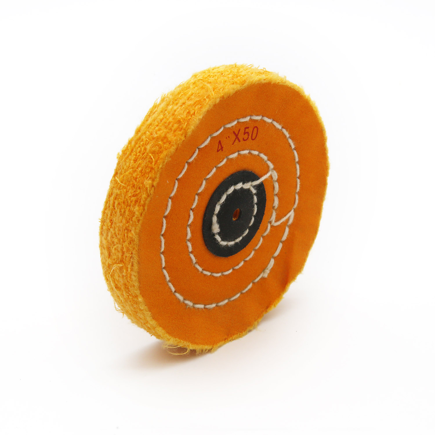 4 by 50 ply cotton polishing wheel