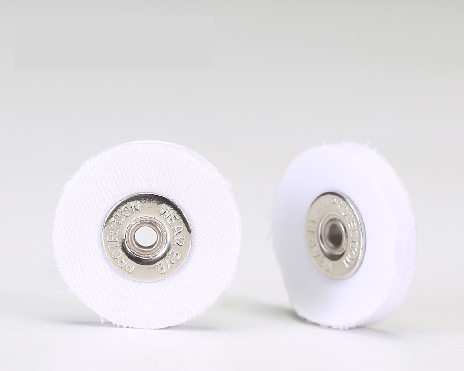 Bleached Cotton Cloth Ø19-25mm Disc Brush