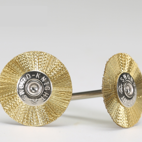 Brass Wire Pen Brush Ø17-22mm × 42mm