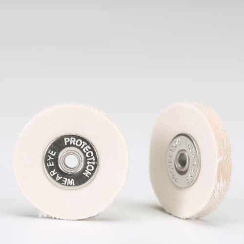 Off-White Cotton Cloth Ø22-25mm Disc Brush