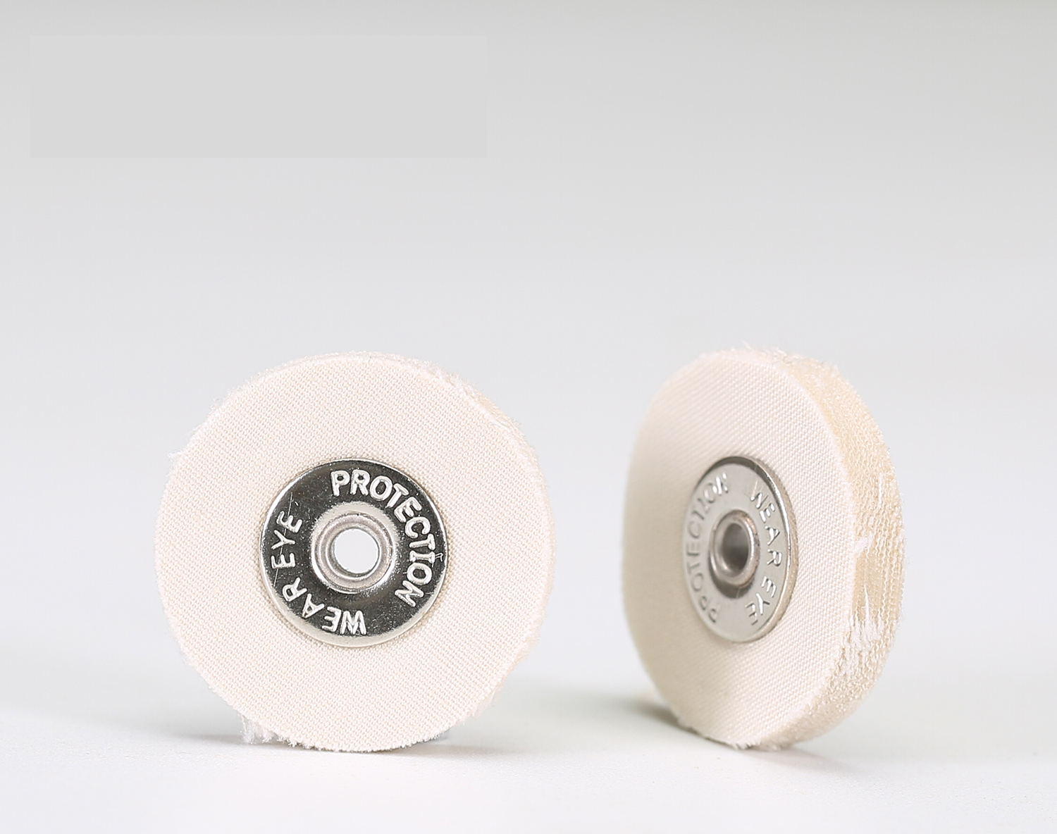 Off-White Cotton Cloth Ø22-25mm Disc Brush
