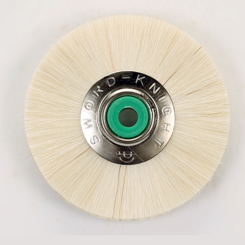 White Wool Pen Brush Ø10.5-12mm × 42mm