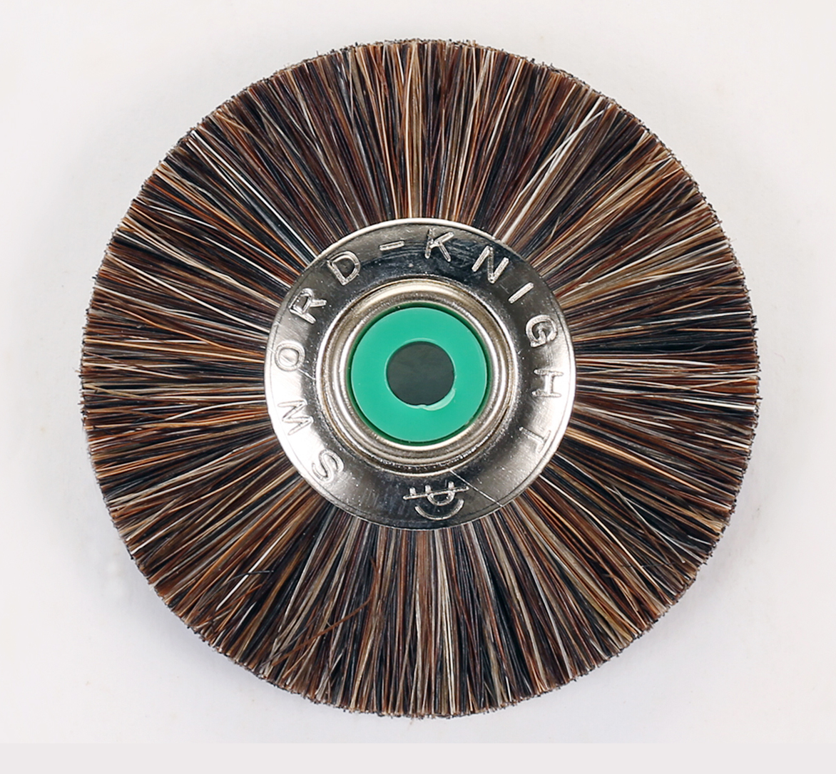 White-Brown Bristle Ø48mm Buffing Wheel