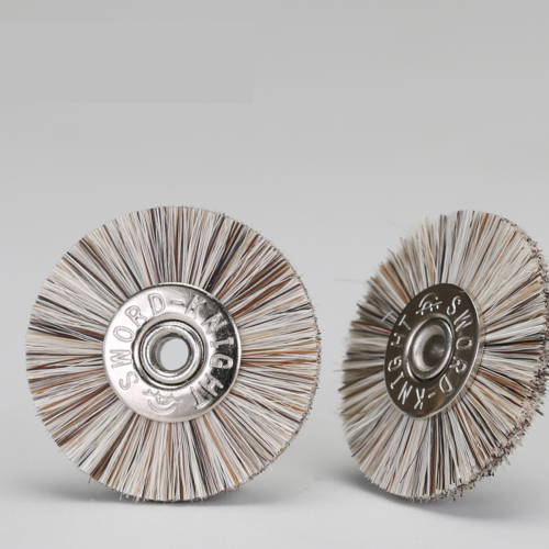 White-Grey Wool Ø19-25mm Buffing Wheel