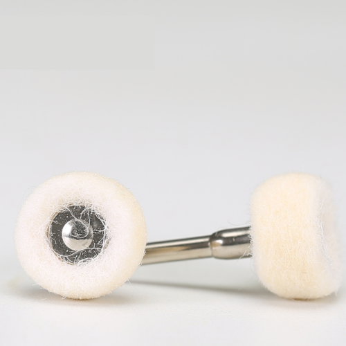 White Wool Felt Pen Brush Ø10.5-12mm × 25mm