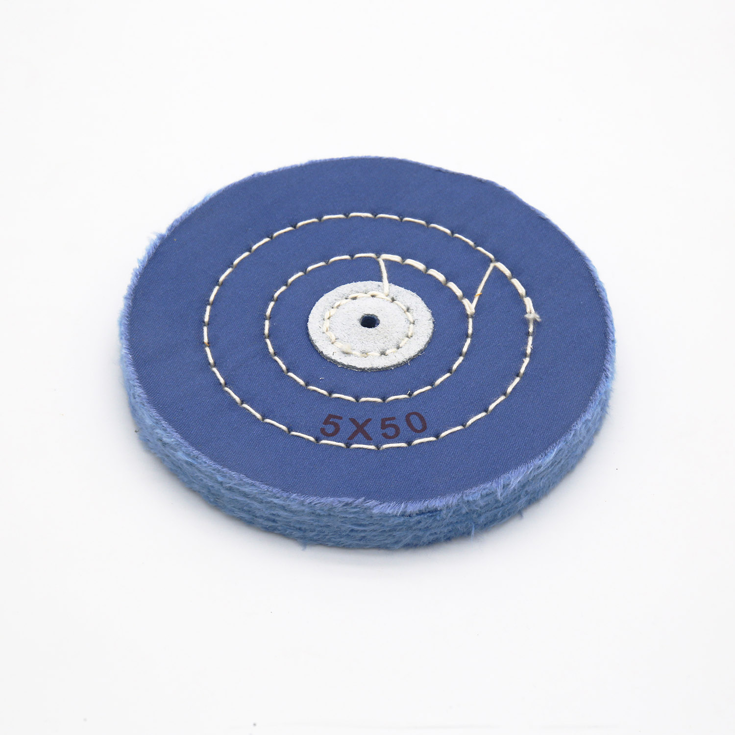 Blue Cotton Buffing Wheel 5