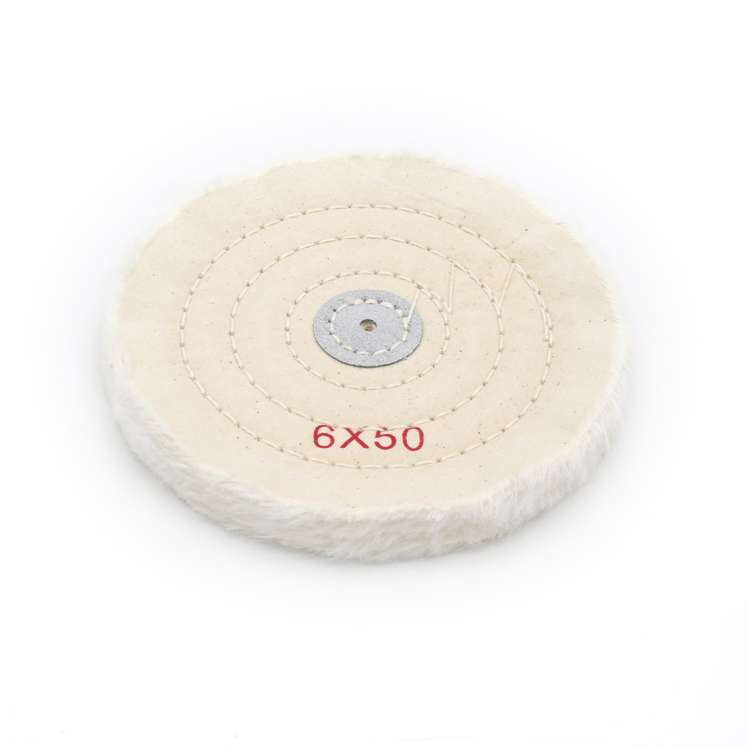 White Cotton Buffing Wheel 6