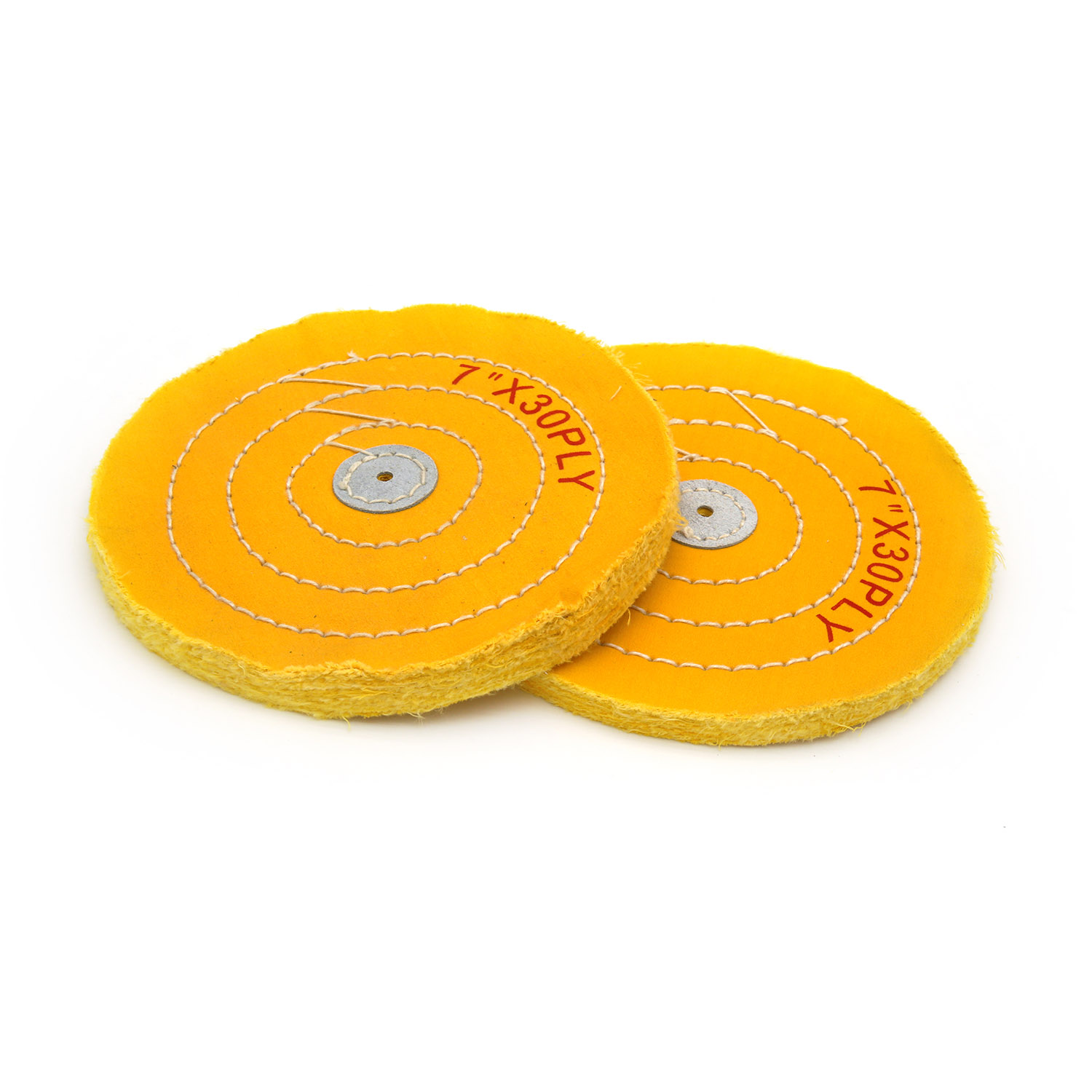 Yellow Cotton Buffing Wheel 7