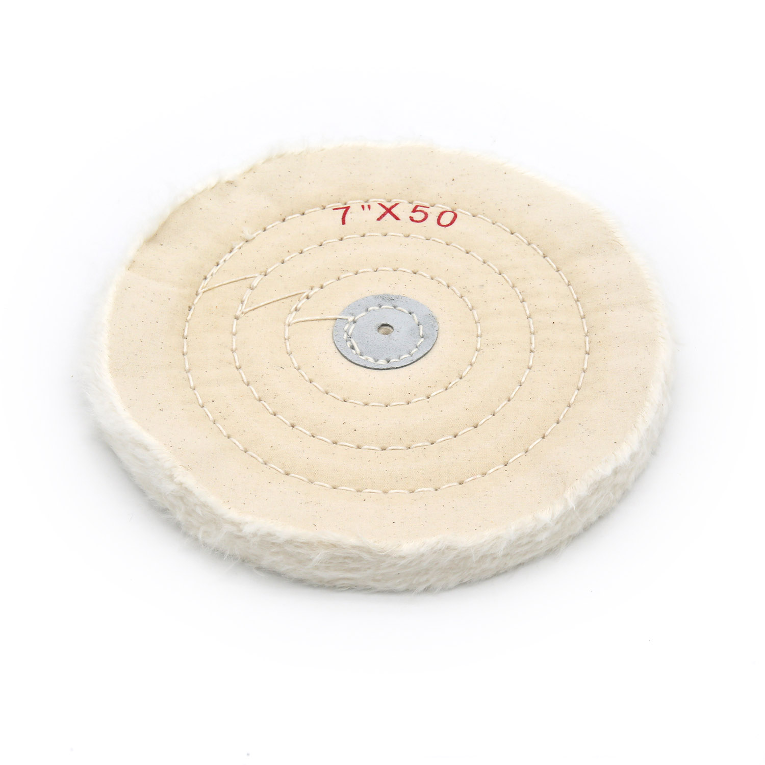 White Cotton Buffing Wheel 7