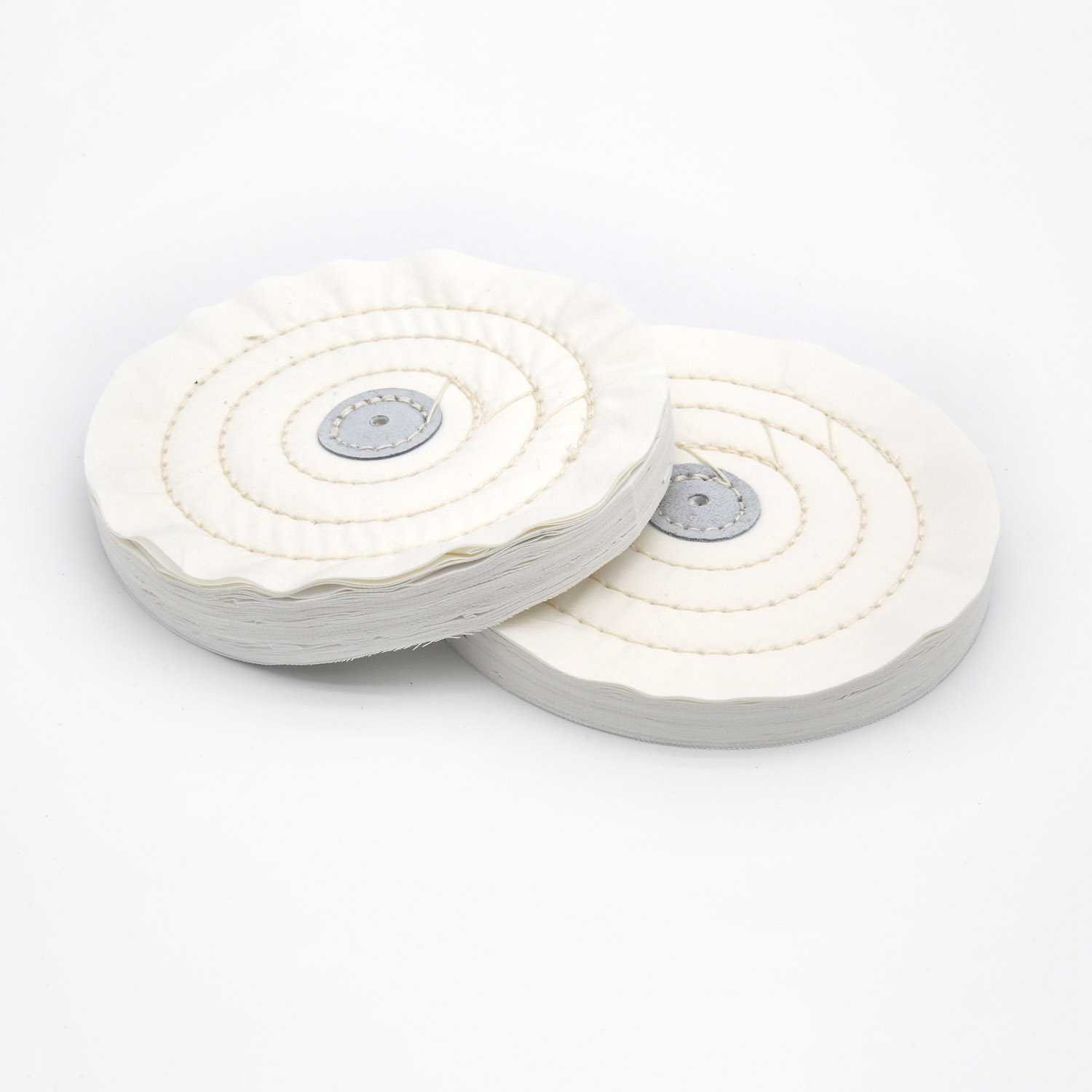 White Loose Cotton Buffing Wheel 6