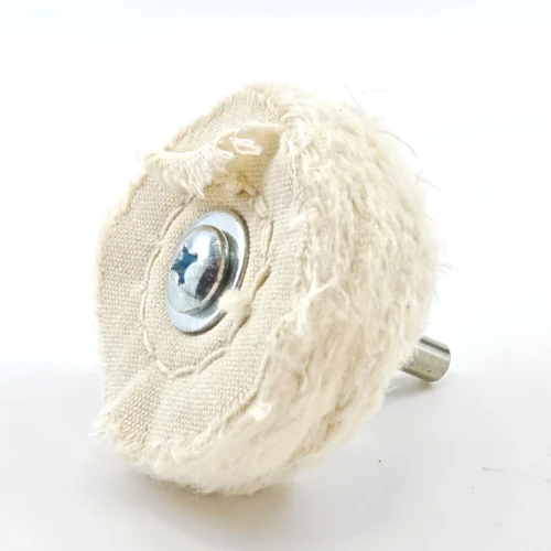 Mounted Cotton Buffing Wheel Set