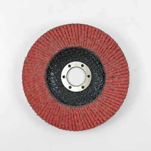 Red Abrasive Flap Disc