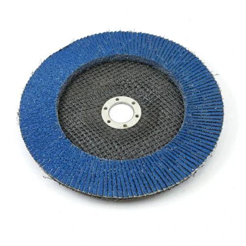 Blue Flap Disc with Black Backing