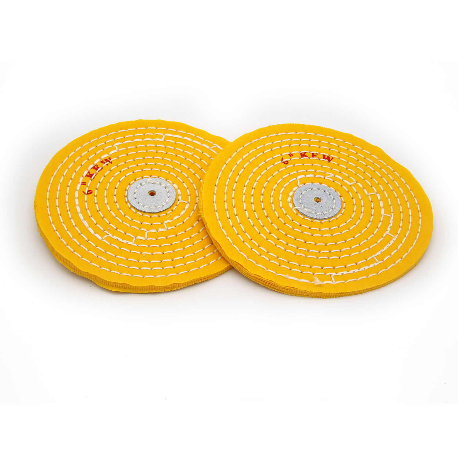 Yellow Cotton Buffing Wheel 6